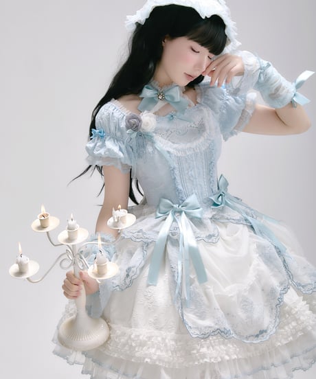 「Mist Ballet」コルセット半袖トップス 【3/16まで】送料無料！