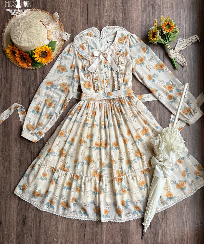 ひまわりの庭」シンプルワンピース【10/30まで】送料無料！ | GIRLISM