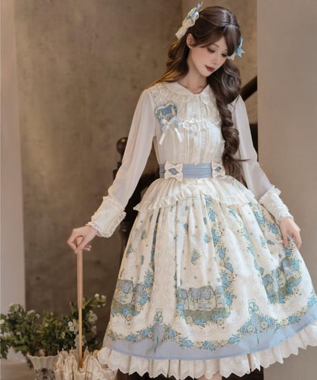 「薔薇花房」スカート＆ブラウス【4/16まで】