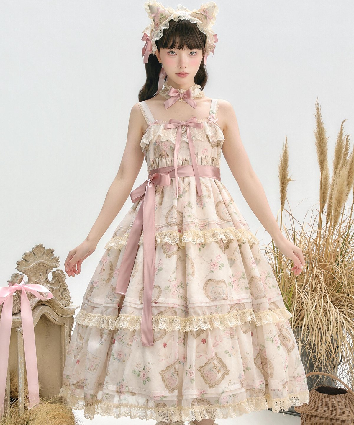 Victorian Cat」段々ジャンパースカート 【3/14まで】送料無料！ | GIRLISM