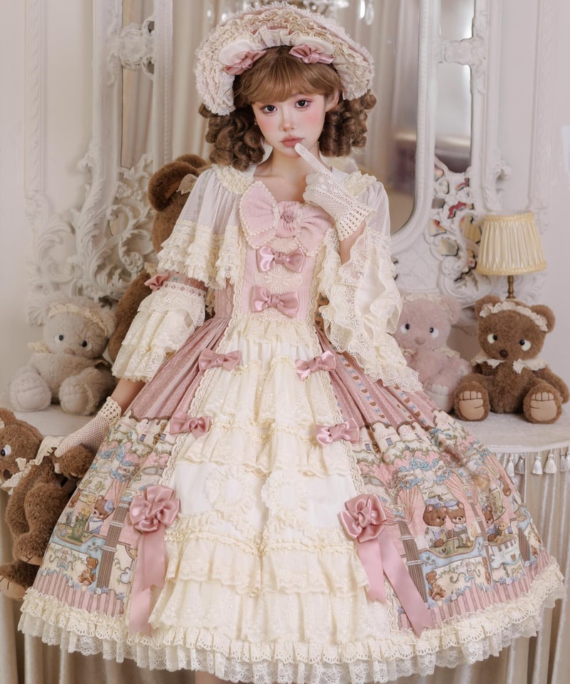 くまちゃんの博物館」ドレス 【3/7まで】送料無料！ | GIRLISM