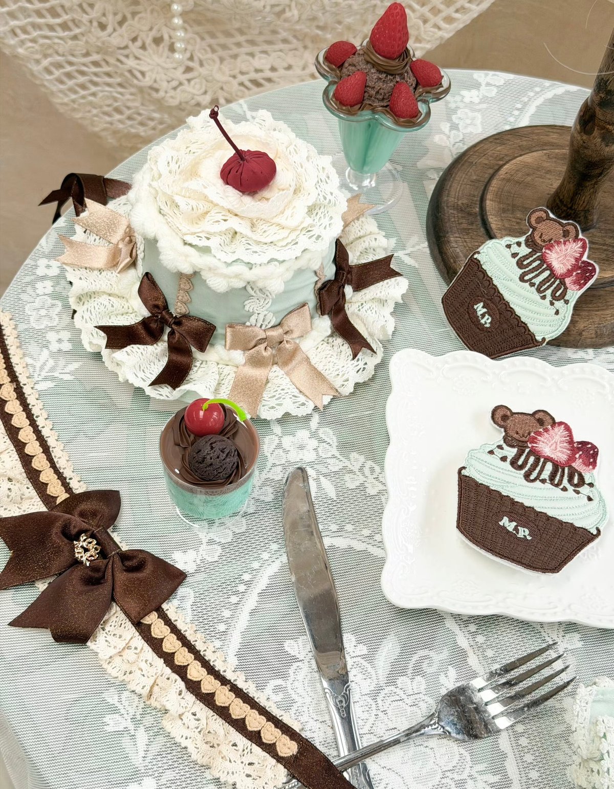 カップケーキ」ジャンパースカート（新色） 【1/28まで】送料無料