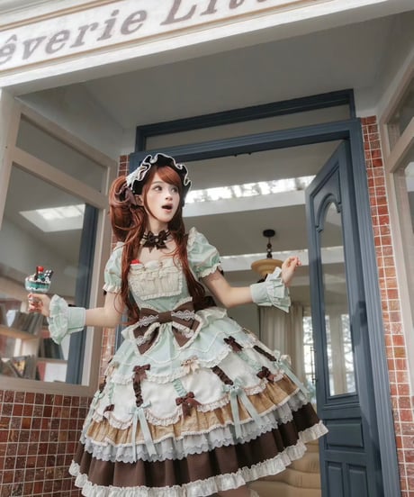 「カップケーキ」ワンピース（新色） 【1/28まで】送料無料！