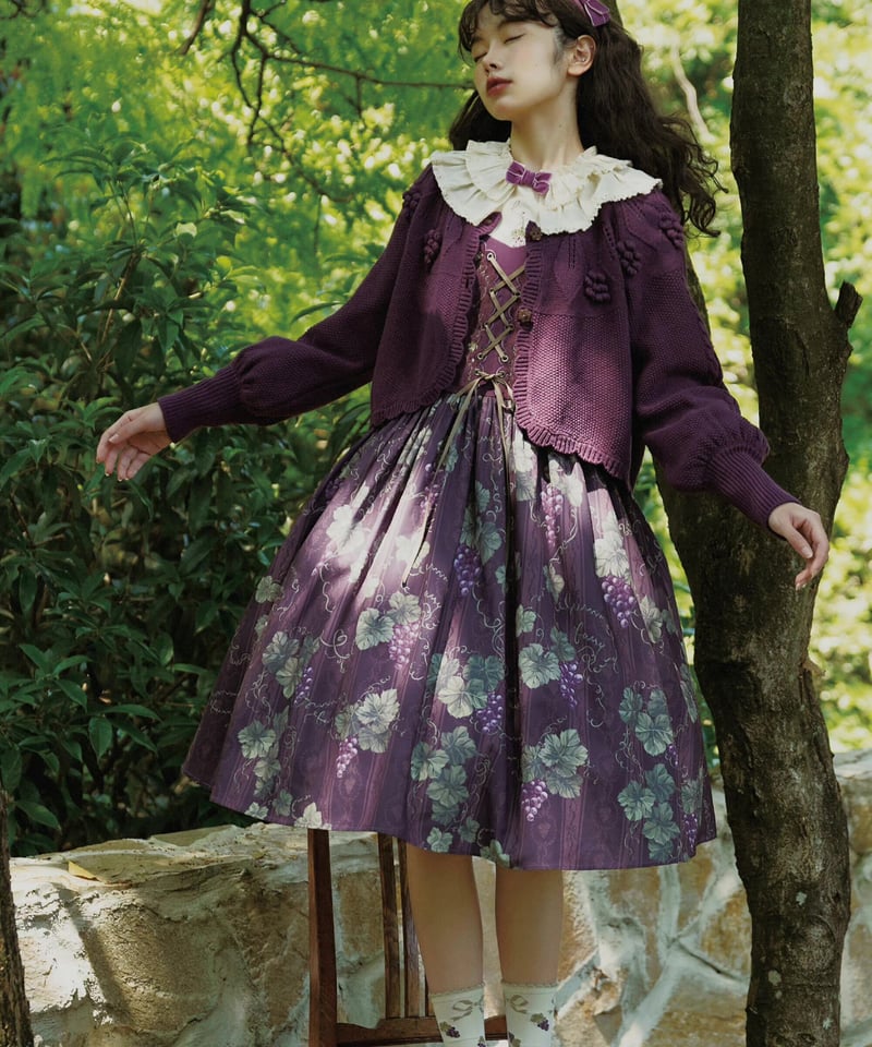 送料無料！】「ロワールの葡萄園」カーディガン（即納） | GIRLISM