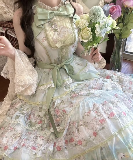 「Swan Lake」ジャンパースカート＆ケープセット【2/15まで】送料無料！