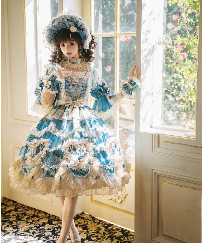 Vintage Cake」アーモンドの花ワンピース 【2/20まで】送料無料