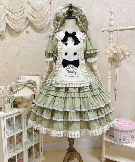 「くまちゃんの絵本」ワンピース 【2/27まで】送料無料！