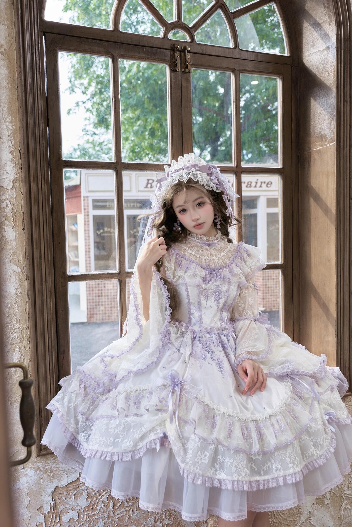 ロリィタ 姫袖 藤の庭」姫袖ワンピース【5/25まで】ロリータ | GIRLISM