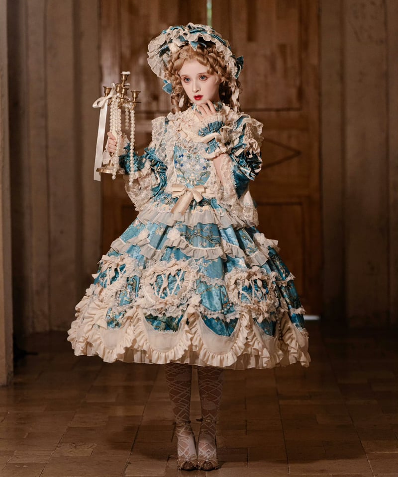 Vintage Cake」アーモンドの花ワンピース 【2/20まで】送料無料