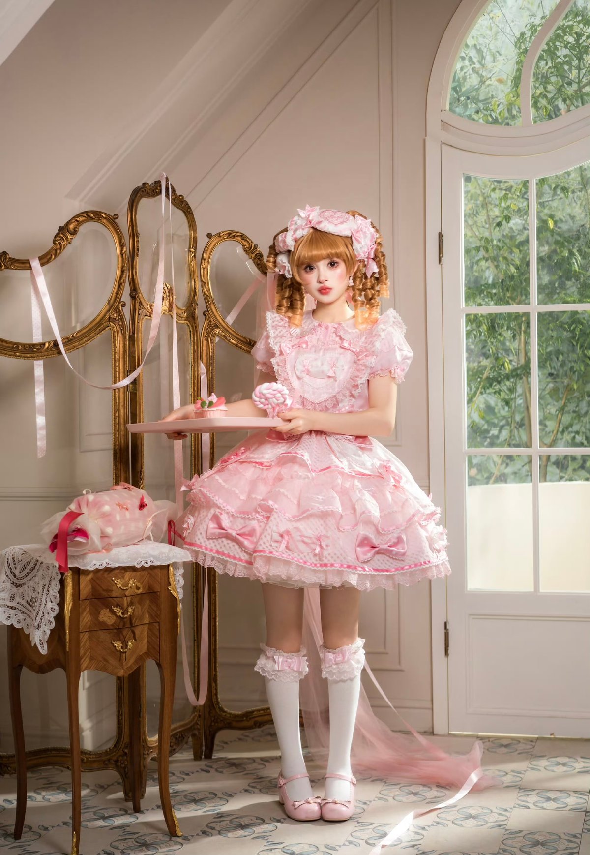 Candy」ハートサロペット＆ブラウス 【12/10まで】送料無料！ | GIRLISM