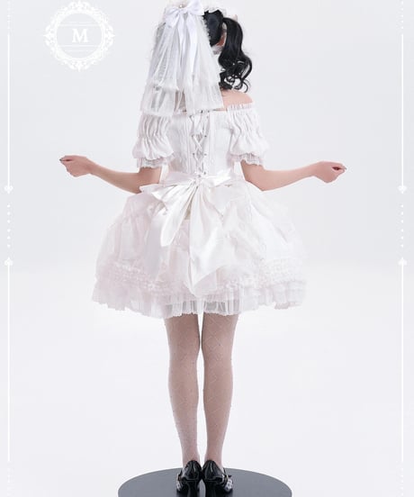 「Mist Ballet」コルセット半袖トップス 【3/16まで】送料無料！
