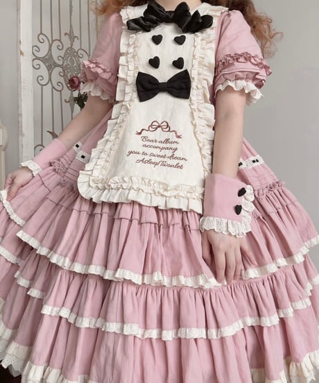 「くまちゃんの絵本」ワンピース 【2/27まで】送料無料！