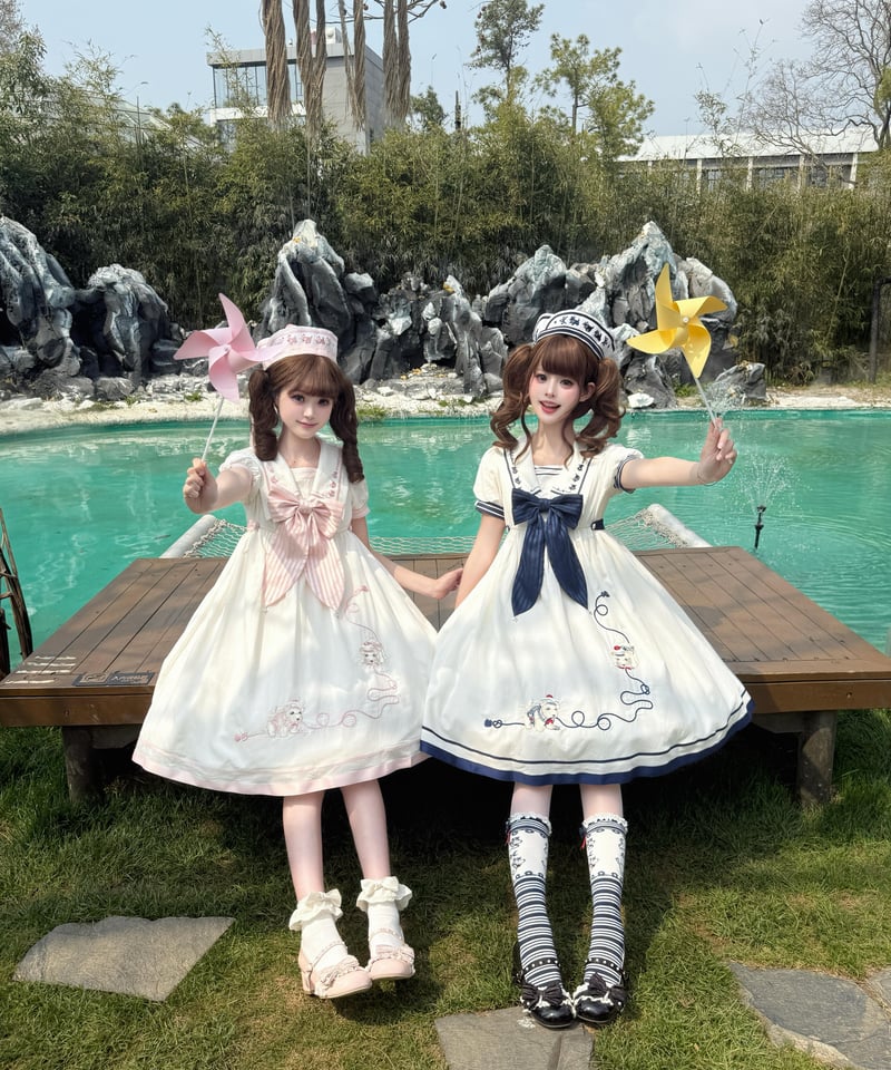 Ocean Voyage」ショートワンピース【4/25まで】ロリータ | GIRLISM