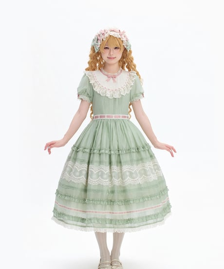 「Dovelia」ロングワンピース【6/20まで】ロリータ