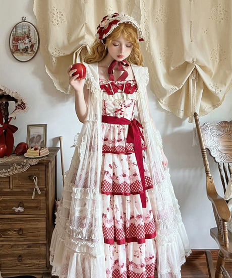 「Cherry Season」ガウンワンピース 【1/3まで】送料無料！