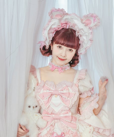「ラビットリボン」青木美沙子コラボドレス（ホワイト）【6/15まで】送料無料！