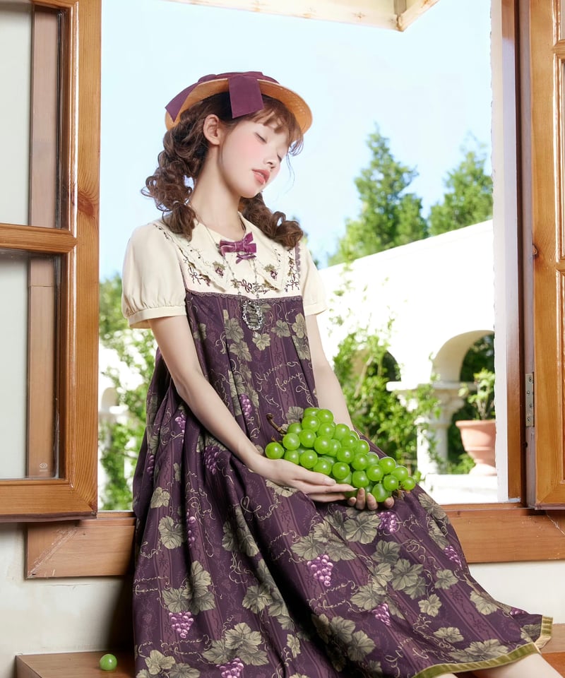 ロワール葡萄園」4.0ドールジャンパースカート【8/4まで】送料