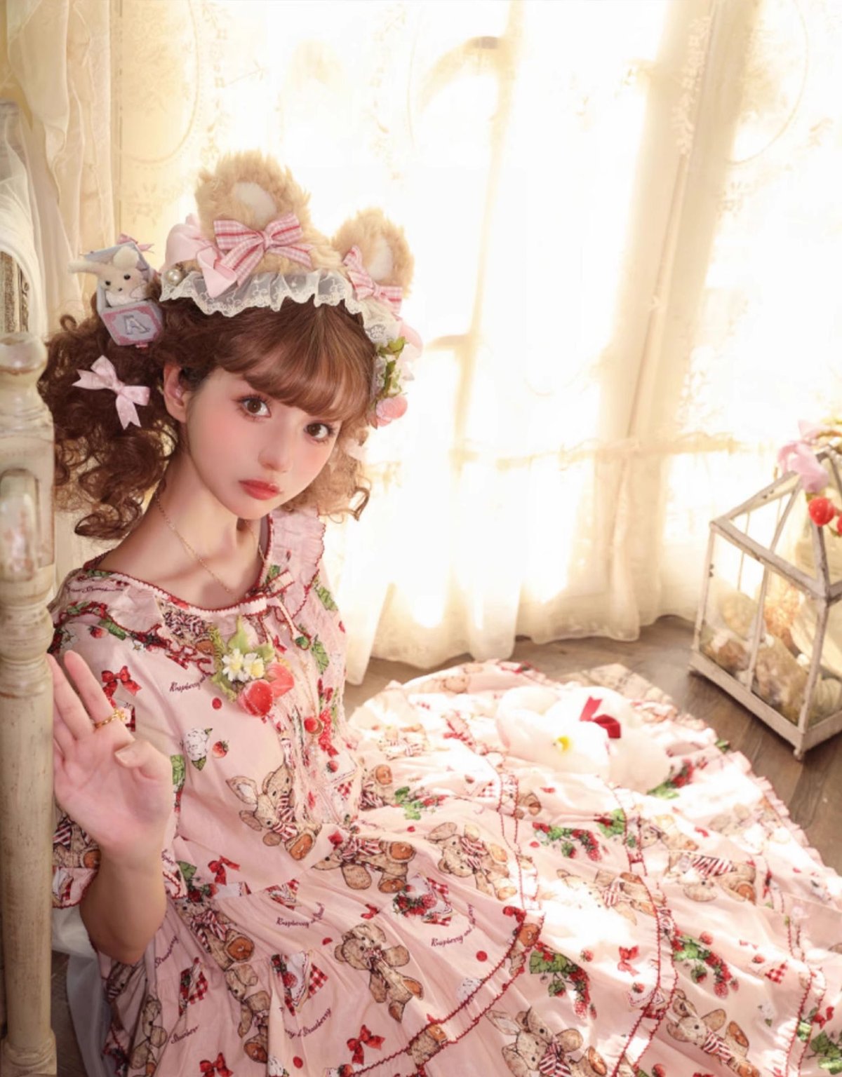 イチゴのくまちゃん2.0」ワンピース【7/31まで】 送料無料！ | GIRLISM