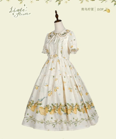 「Blue Bird Lemon」ワンピース 【7/18まで】送料無料！