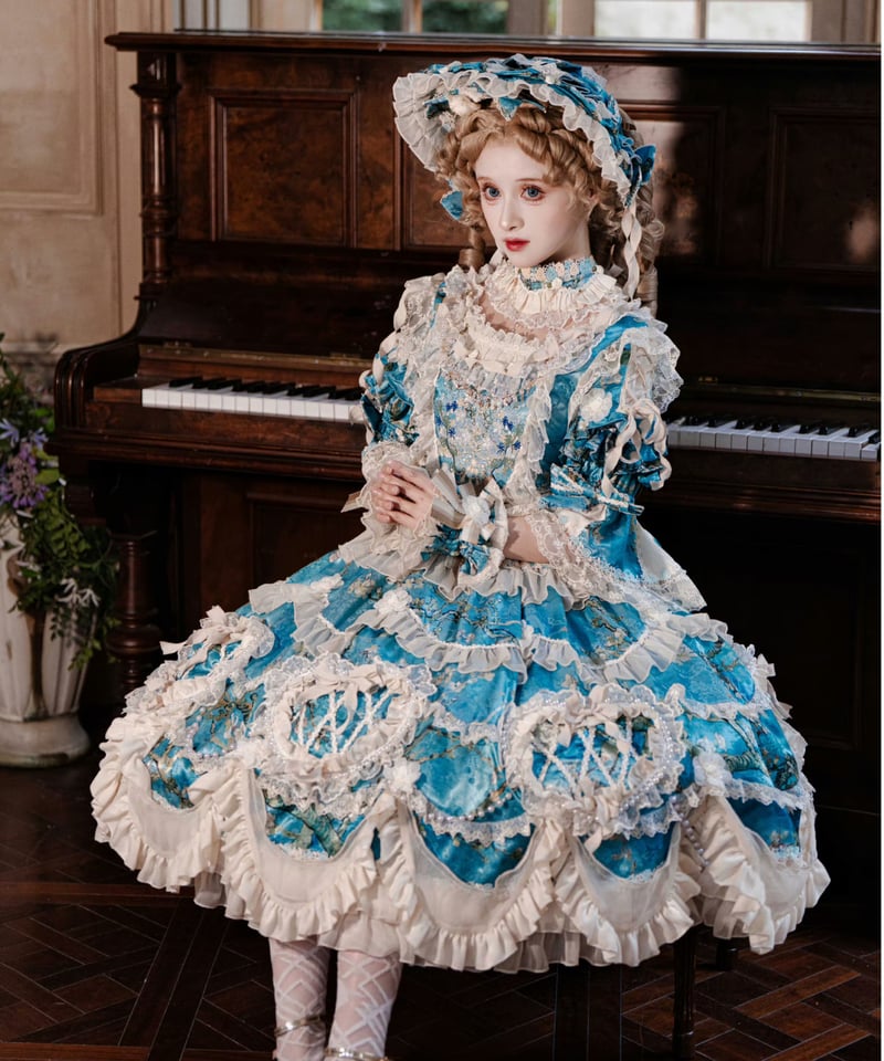 Vintage Cake」アーモンドの花ワンピース 【2/20まで】送料無料