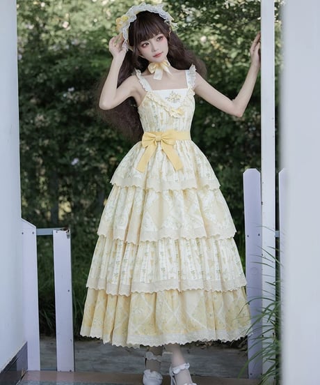 「向陽花事」ジャンパースカート 【4/27まで】