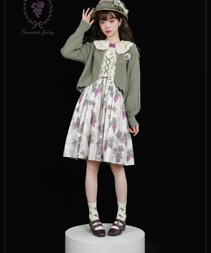 送料無料！】「ロワールの葡萄園」カーディガン（即納） | GIRLISM