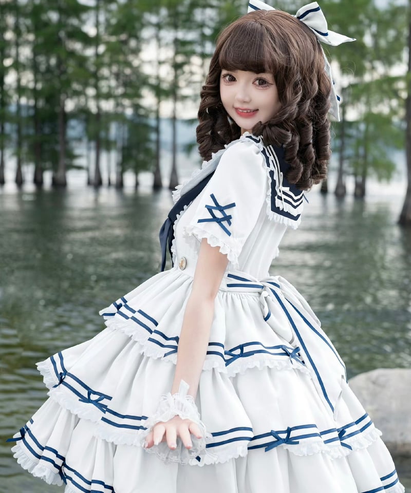 Navy Girl」半袖ワンピース5点フルセット 【5/2まで】送料無料！ | GIRLISM