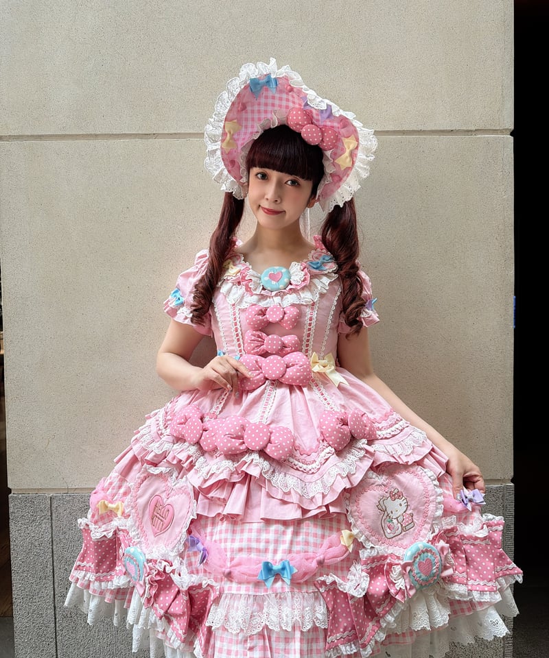 花箱×サンリオ ハローキティ（ピンク）」Candyドレス 【7/20まで