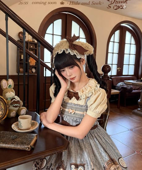 「Hide And Seek」ジャンパースカート 【4/25まで】送料無料！