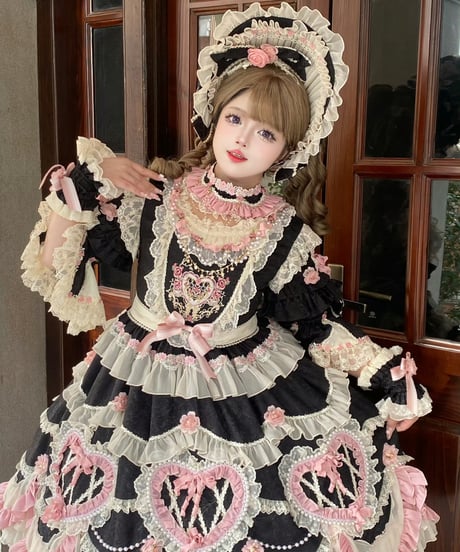「Vintage Cake」ドレス４点フルセット（ブラック） 【2/14まで】送料無料！