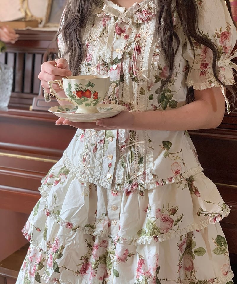 薔薇園」トップス・スカート・ワンピース 【8/11まで】送料無料