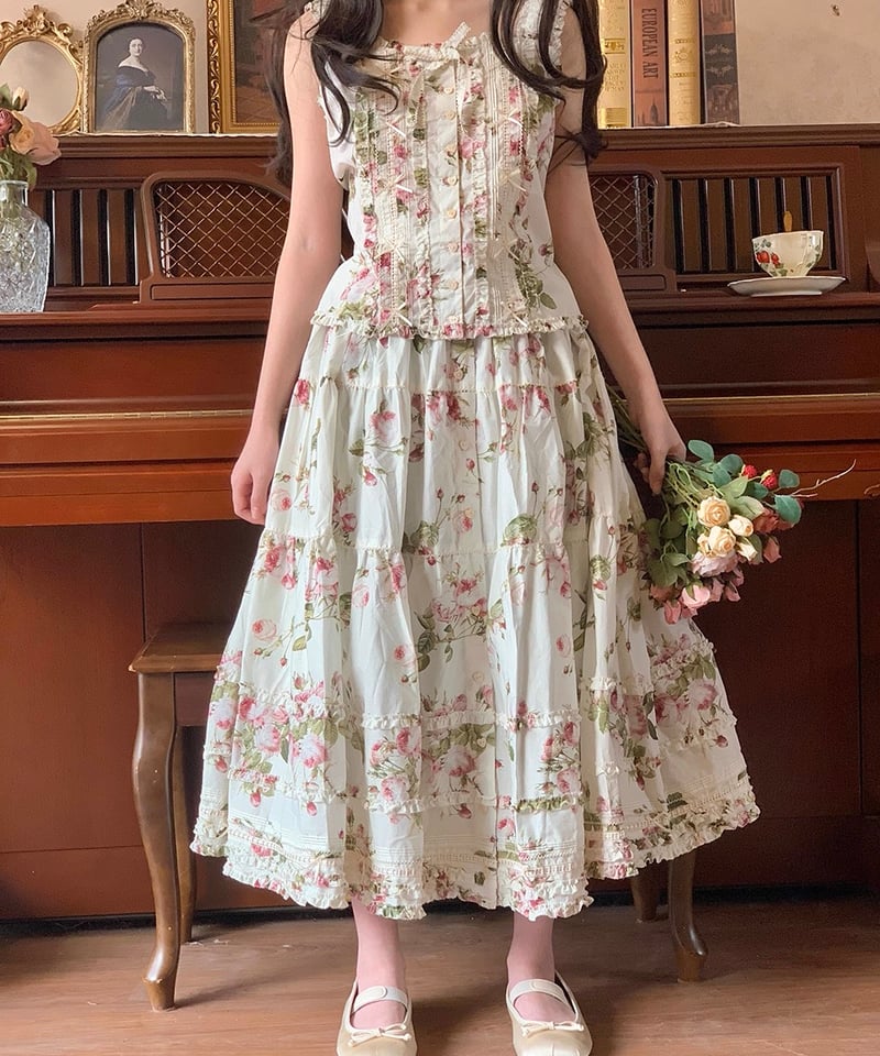 薔薇園」トップス・スカート・ワンピース 【8/11まで】送料無料