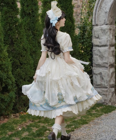 「薔薇花房」ワンピース＆エプロン 【4/16まで】