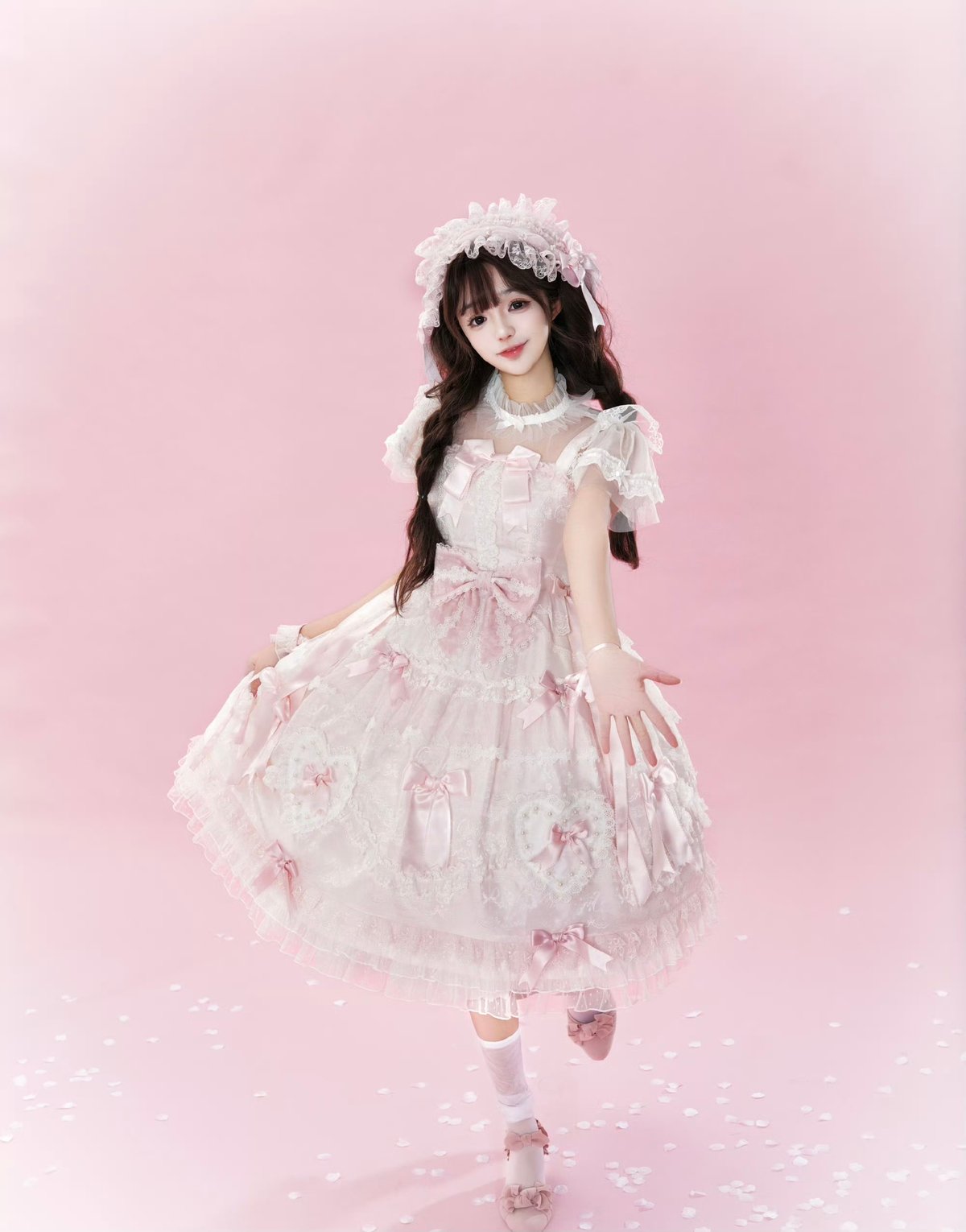 桜の告白」ジャンパースカート 【2/22まで】送料無料！ | GIRLISM