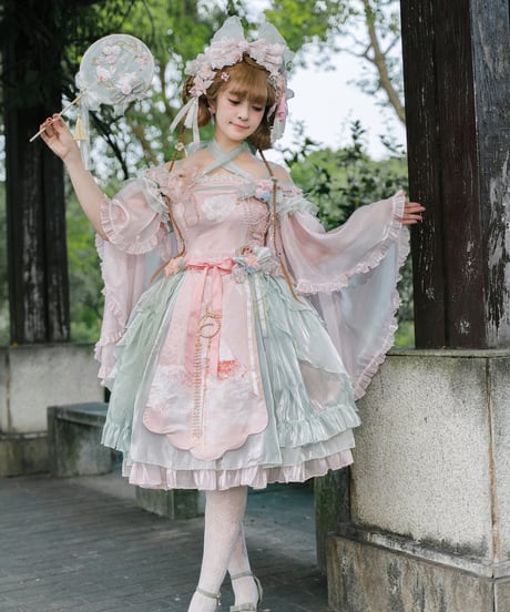 「初咲芙蓉」中華風ドレス＆小物【8/31まで】送料無料！