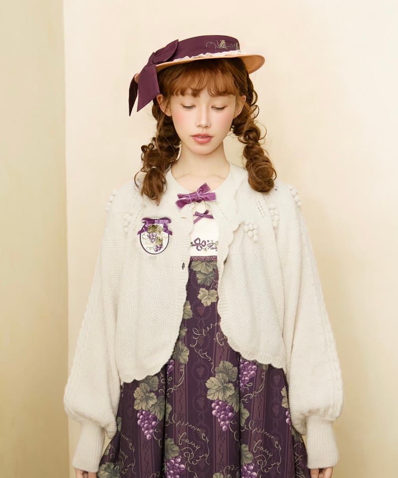 ぞぞ※値下げ交渉可。プロフ必読  Camellia Berry ジャンスカ ロワール葡萄園」4.0ドールジャンパースカート【8/4まで】送料