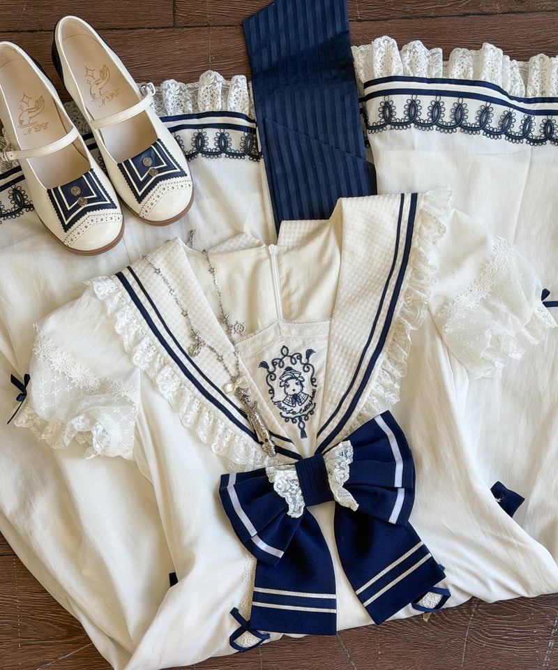 Ocean Voyage」ロングワンピース【4/25まで】ロリータ | GIRLISM