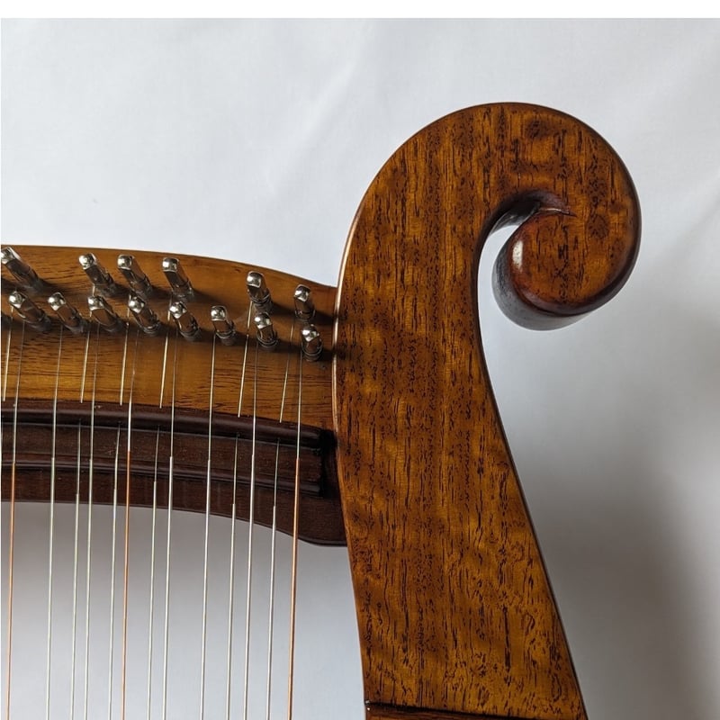 上級者用中型ソプラノライアー てるる 39弦 しいの木 | 国産竪琴