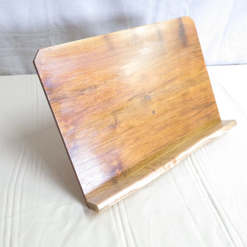 竪琴用卓上譜面台 限定品 桑の木 | 国産竪琴・ライアー てるる詩の木工