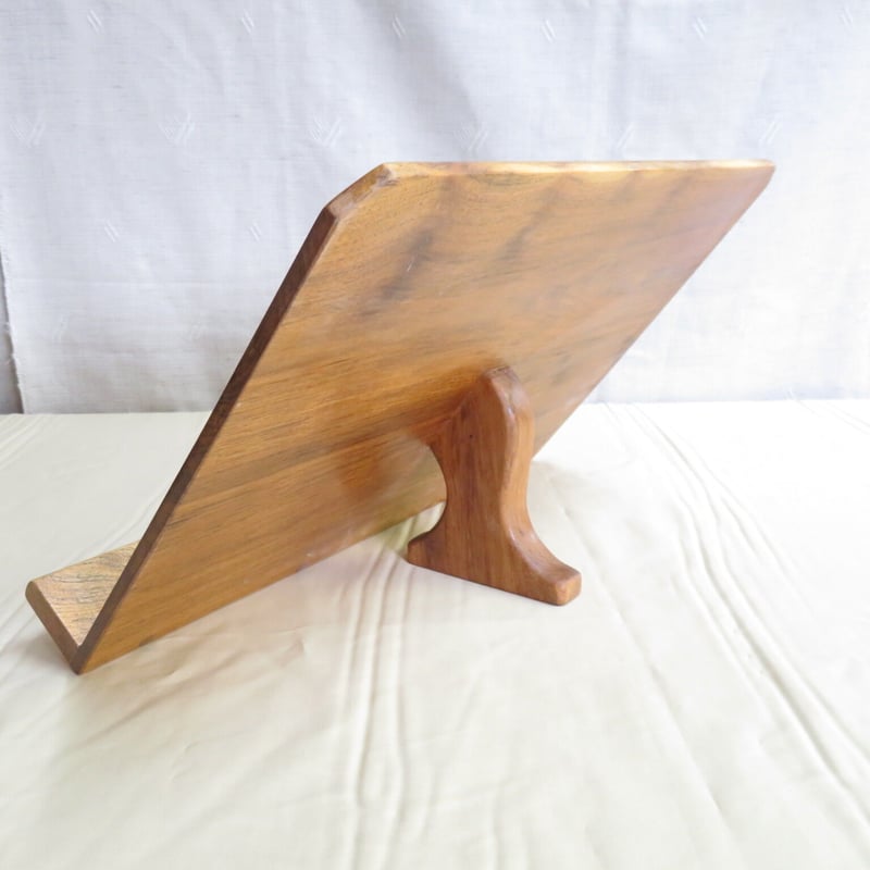 竪琴用卓上譜面台 限定品 桑の木 | 国産竪琴・ライアー てるる詩の木工