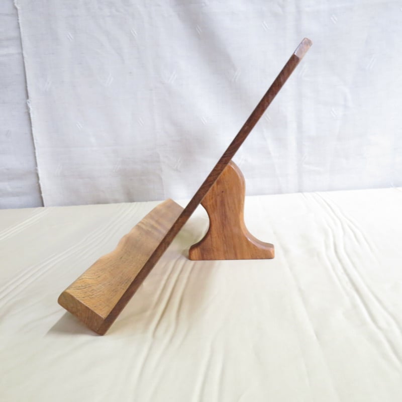 竪琴用卓上譜面台 限定品 桑の木 | 国産竪琴・ライアー てるる詩の木工