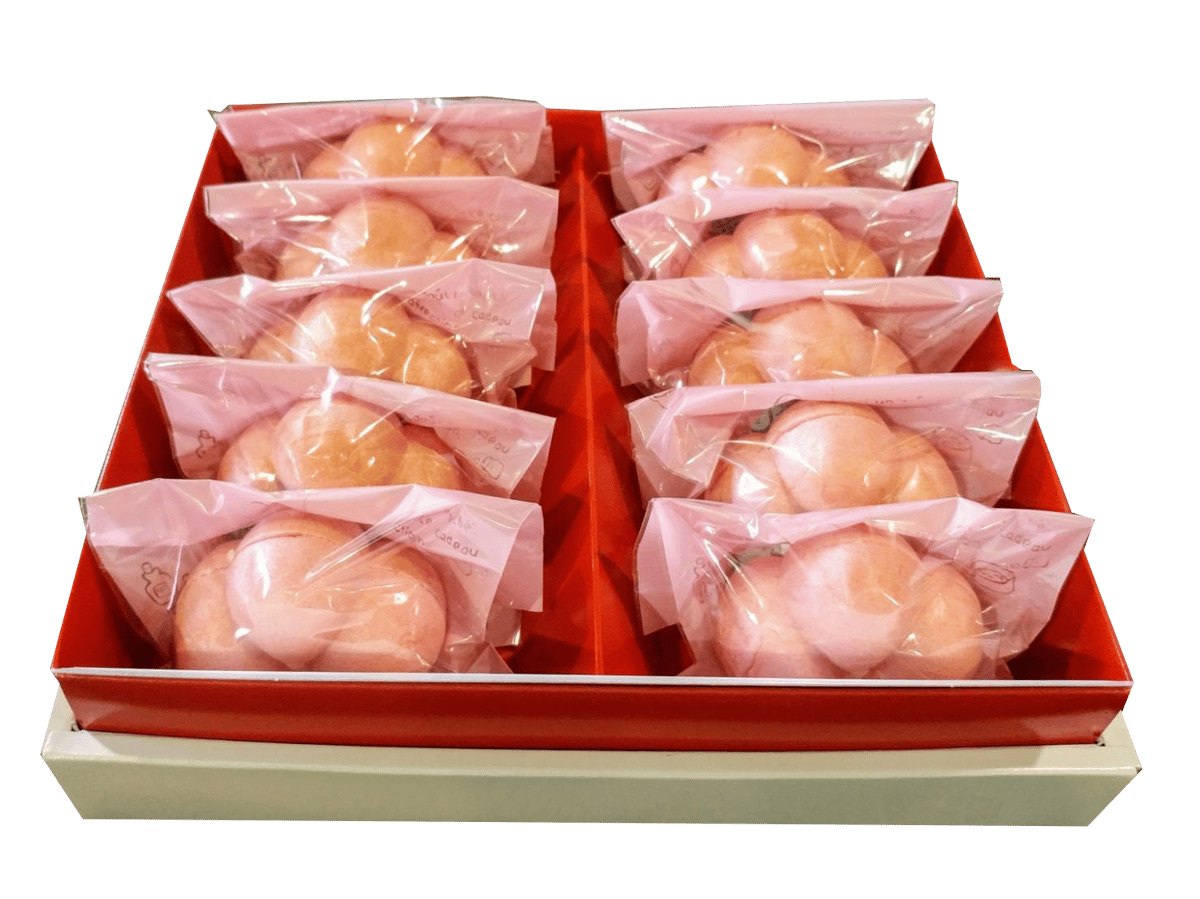 りんごの最中【10個セット】 | 柳町屋［信州上田銘品市場］