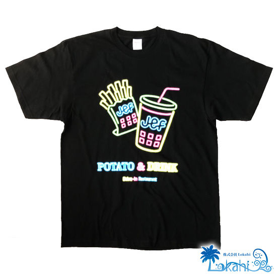 沖縄限定】第2弾 Jef Tシャツネオン ポテト＆ドリンク | 沖縄物