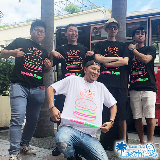 沖縄限定】JefTシャツ ネオン ロゴ | 沖縄物産品オンラインショップ