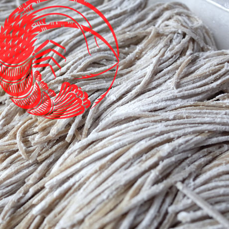 年末限定！ 年越し蕎麦（生麺） 6食セット ※製麺所特製そばつゆ付き