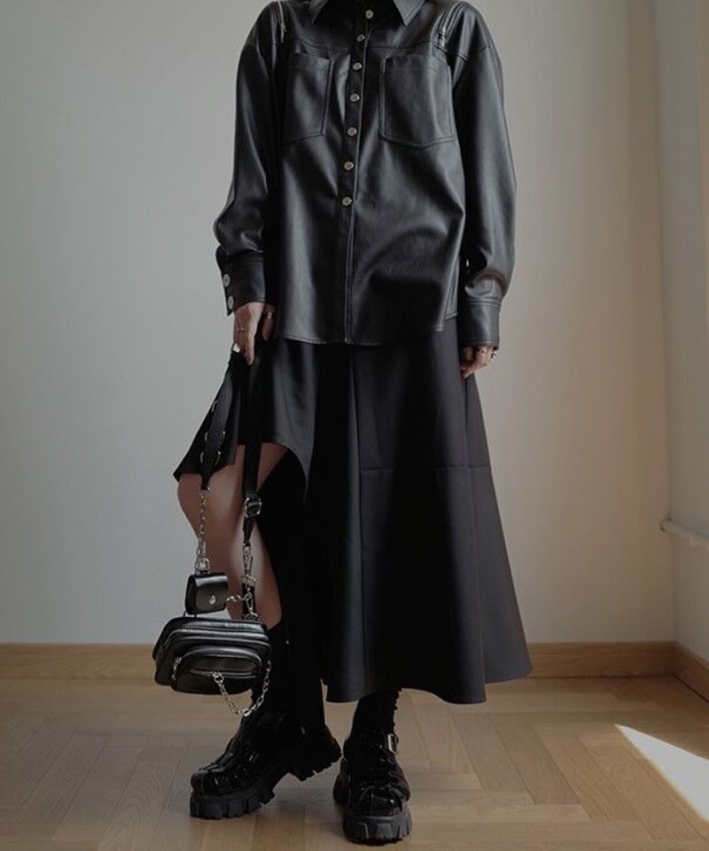 ヘッシュアシンメトリースカート(ZA-055) | LONDA ヘッシュアシンメトリースカート(ZA-055) | LONDA