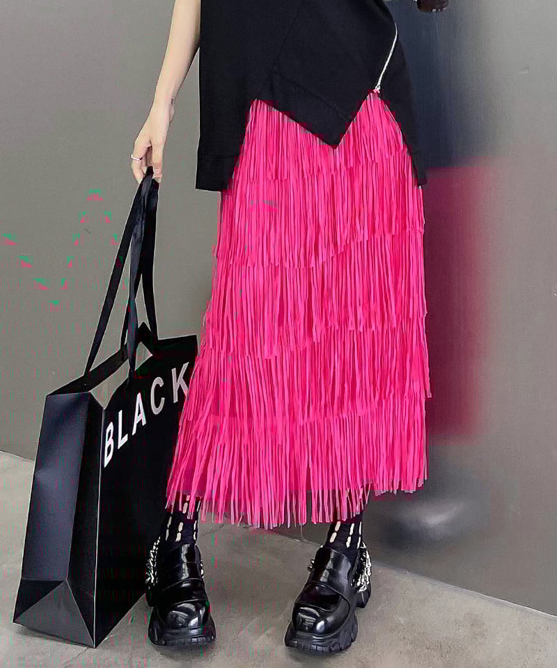 美品 ヌキテパ ティアードロングスカートMサイズ 箔プリント ピンク インド綿 美品 ヌキテパ ティアードロングスカートMサイズ 箔プリント