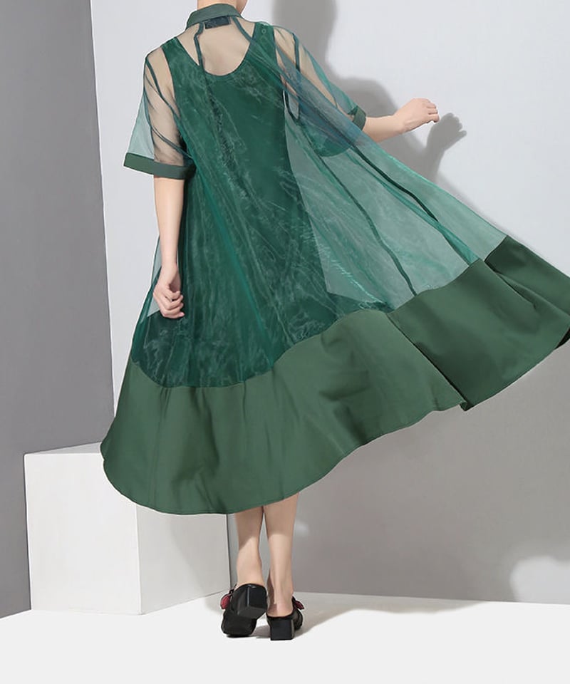 メッシュステッチフィッシュテールドレス(E-071) | LONDA メッシュステッチフィッシュテールドレス(E-071) | LONDA