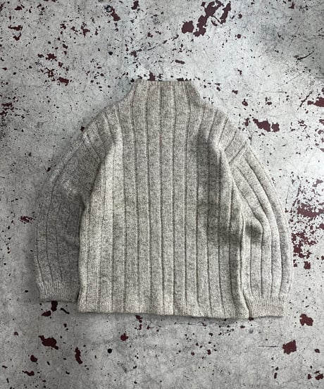 USED 80-90'S "RAGG" WOOL MOCK NECK KNIT SWEATER