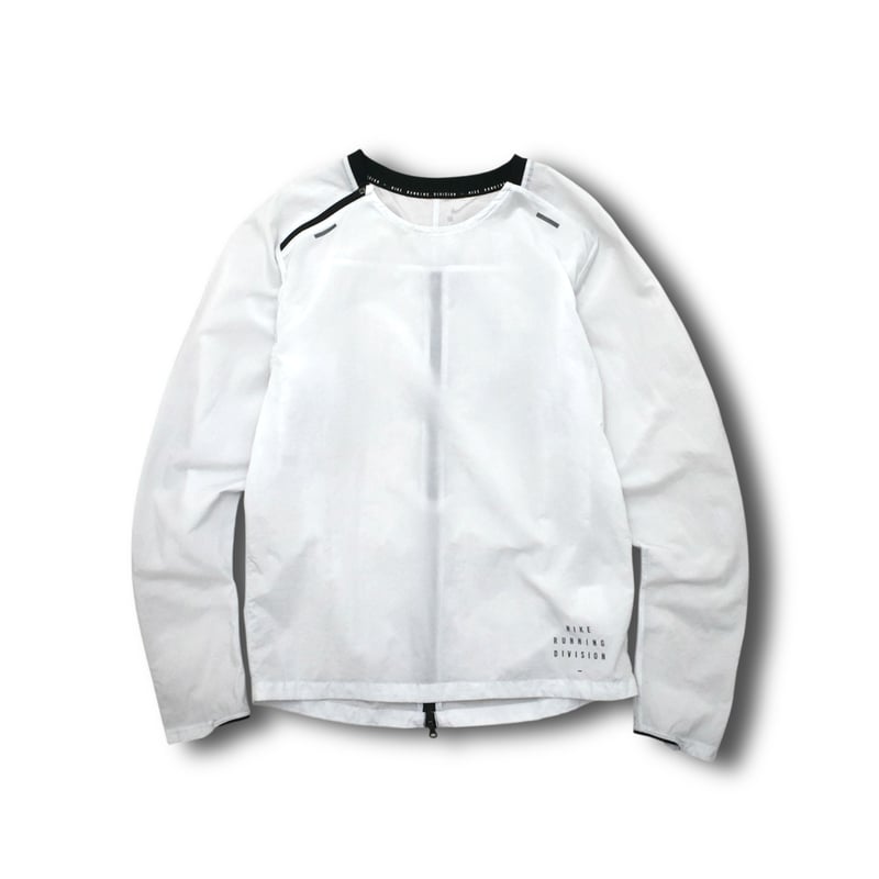 USED ”NIKE RUNNING DIVISION” NYLON PULLOVER | S